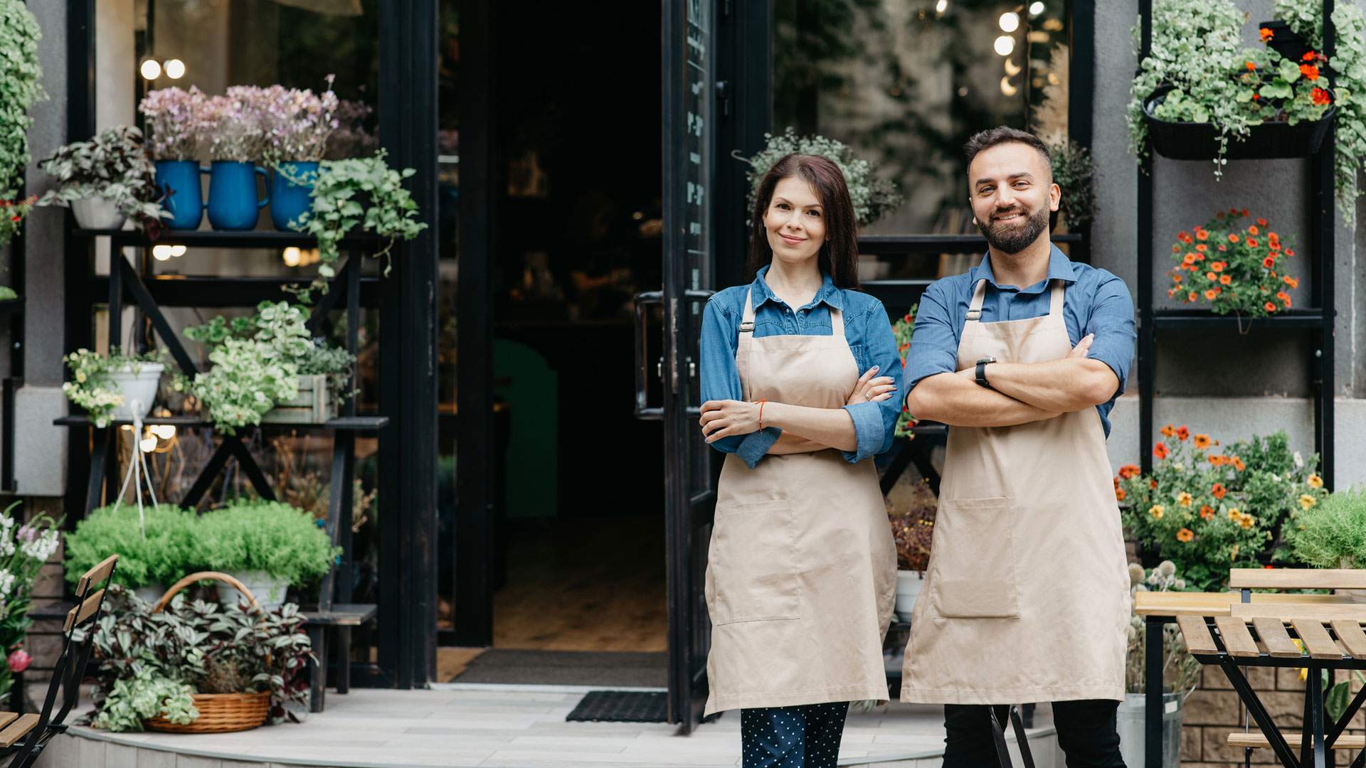 plant shop exterior